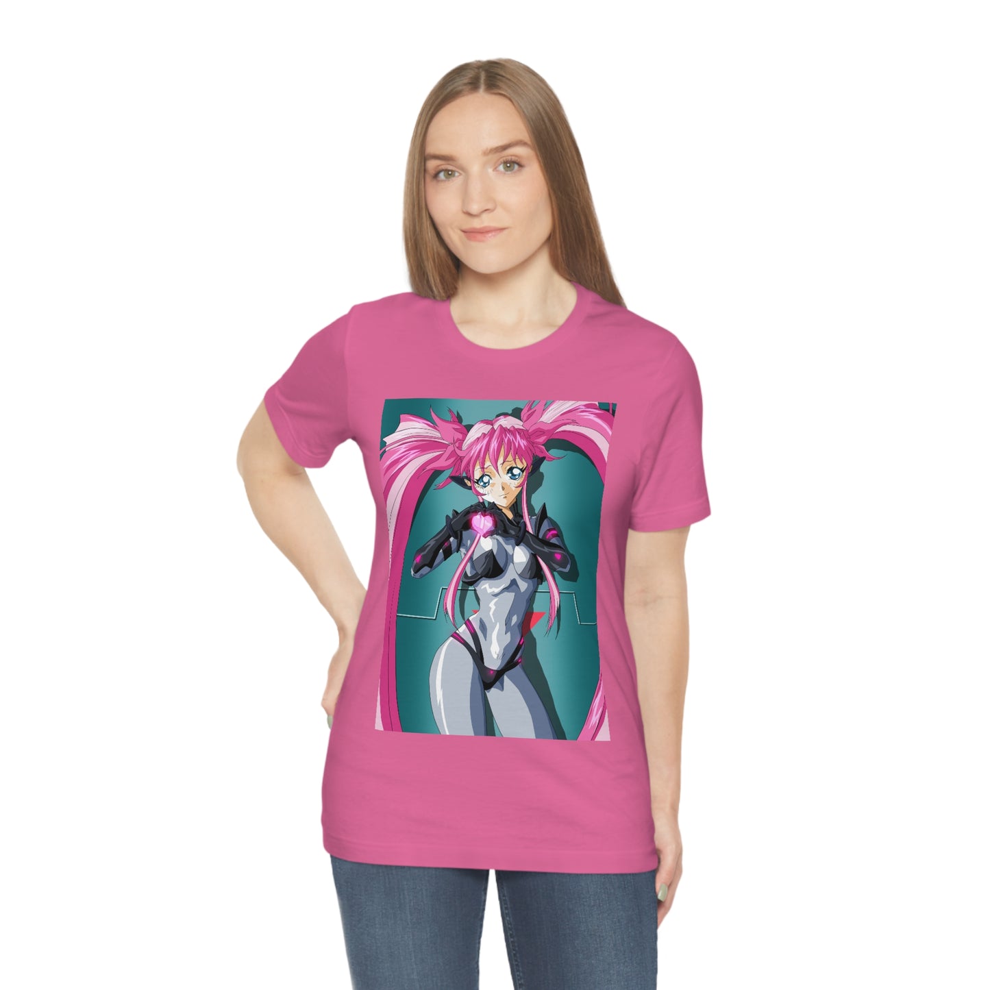 Yuimei hearts you just a little Unisex Jersey Short Sleeve Tee