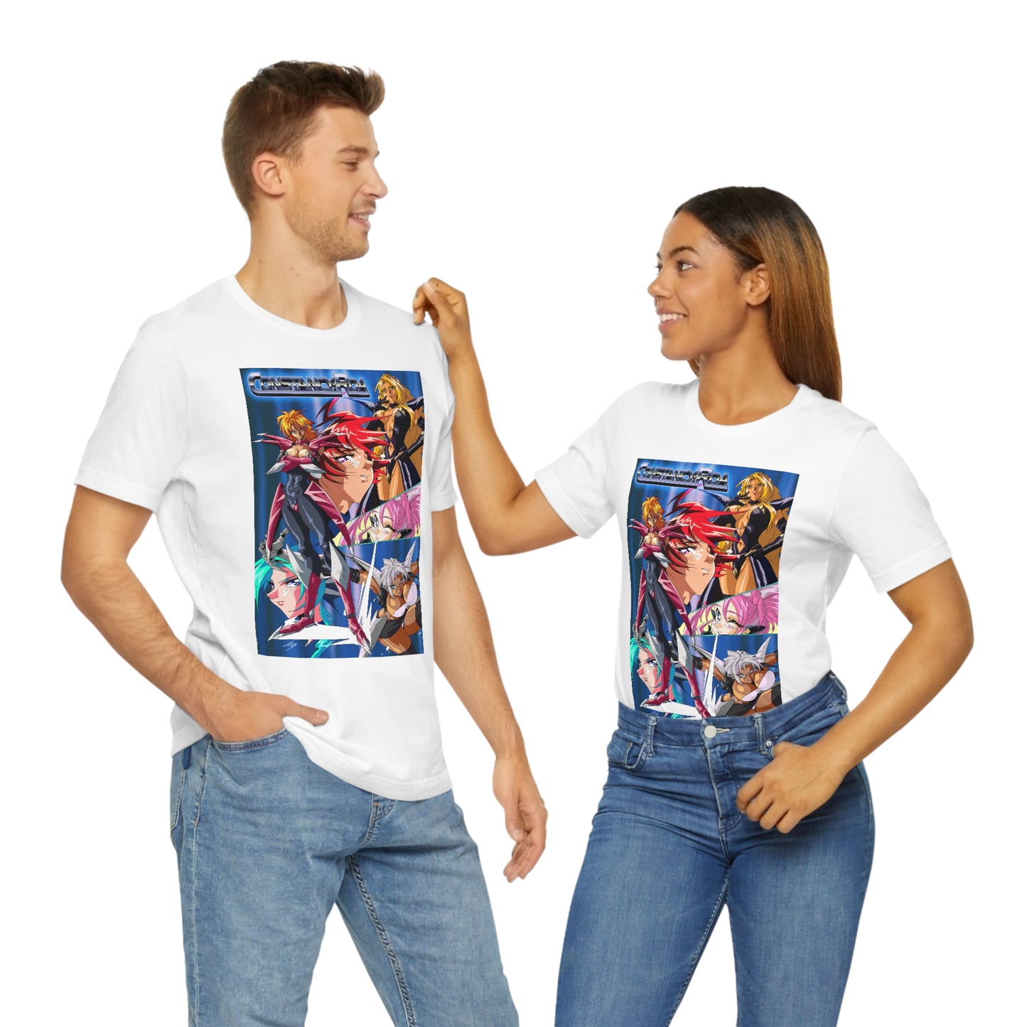 Constancy Roa poster art Unisex Jersey Short Sleeve Tee