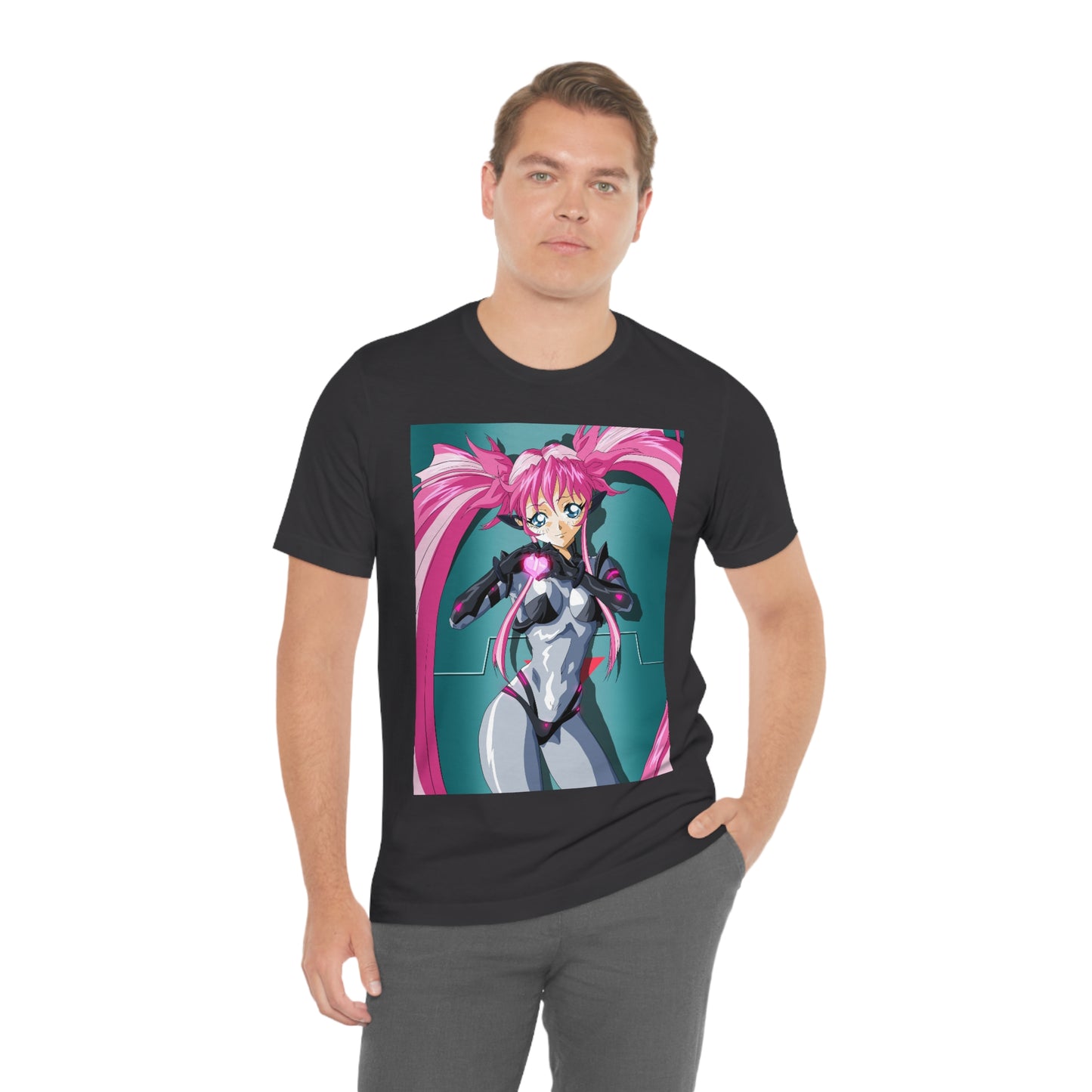 Yuimei hearts you just a little Unisex Jersey Short Sleeve Tee
