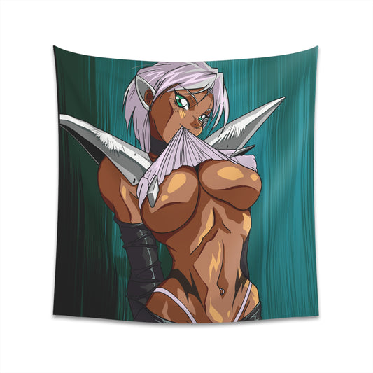 Misha sexy flirting tapestry