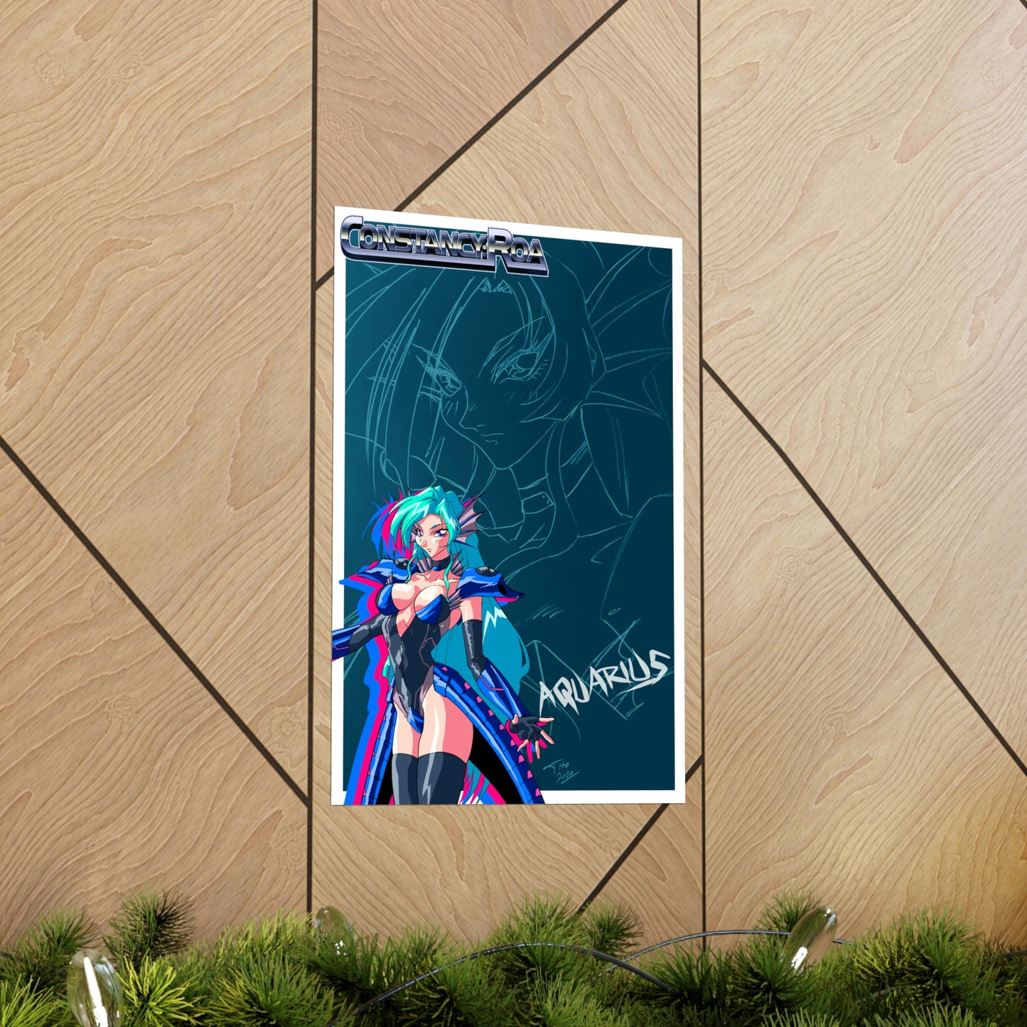 Aquarius artwork Premium Matte Vertical Posters