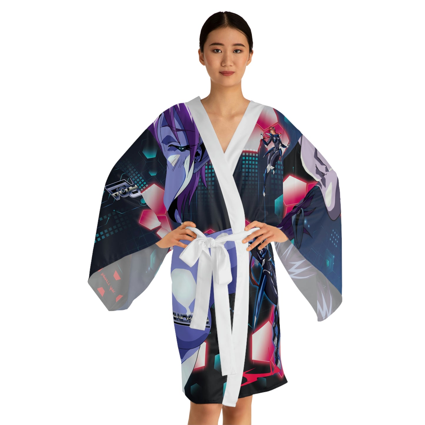 Constacy: ROA Long Sleeve Kimono Robe