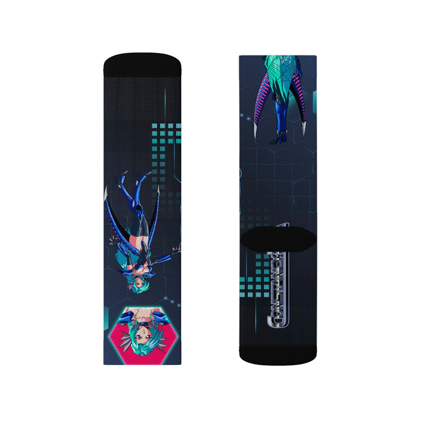 Elegant & Cool Aquarius Socks