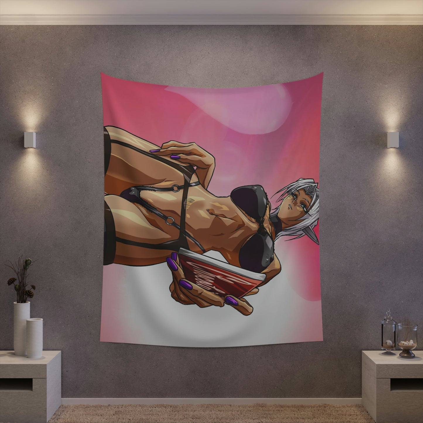 Misha Valentines 2023 sexy Wall Tapestry