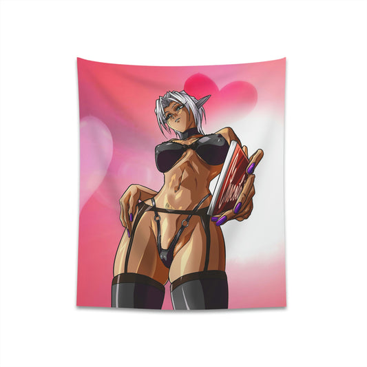 Misha Valentines 2023 sexy Wall Tapestry